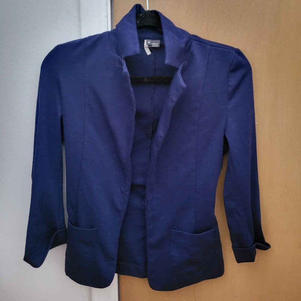 Classic Navy Blazer Sparkle & Fade (XS)